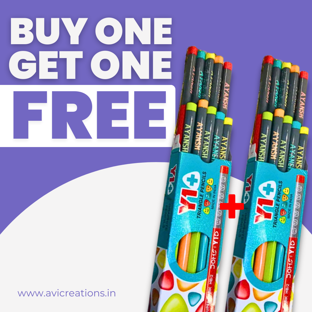 PERSONALIZED PENCILS (Buy 1 Get 1 Free)
