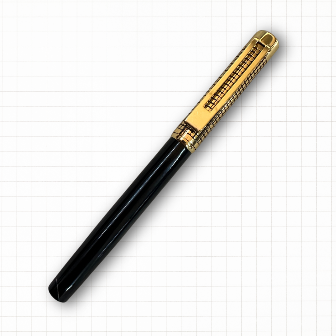 Heavy Golden Cap Metal Roller Pen