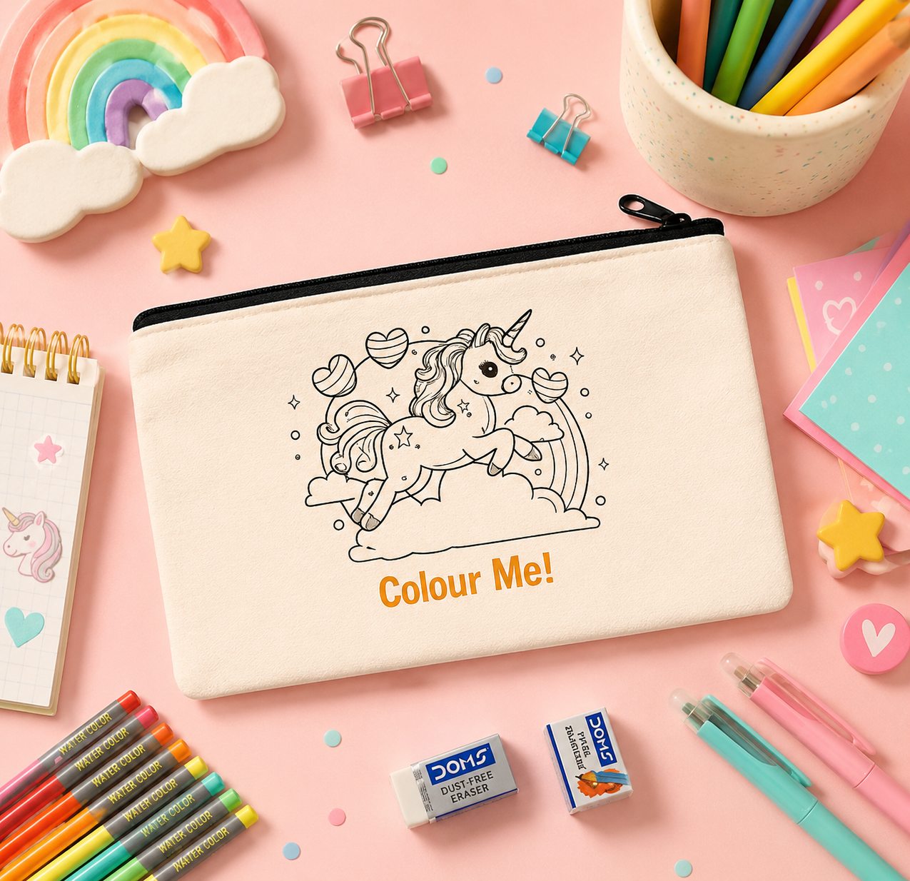 Colour-Me Pouch