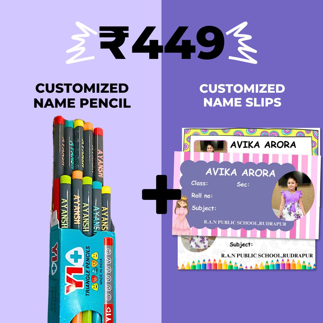 Pencils + Nameslips Combo Offer