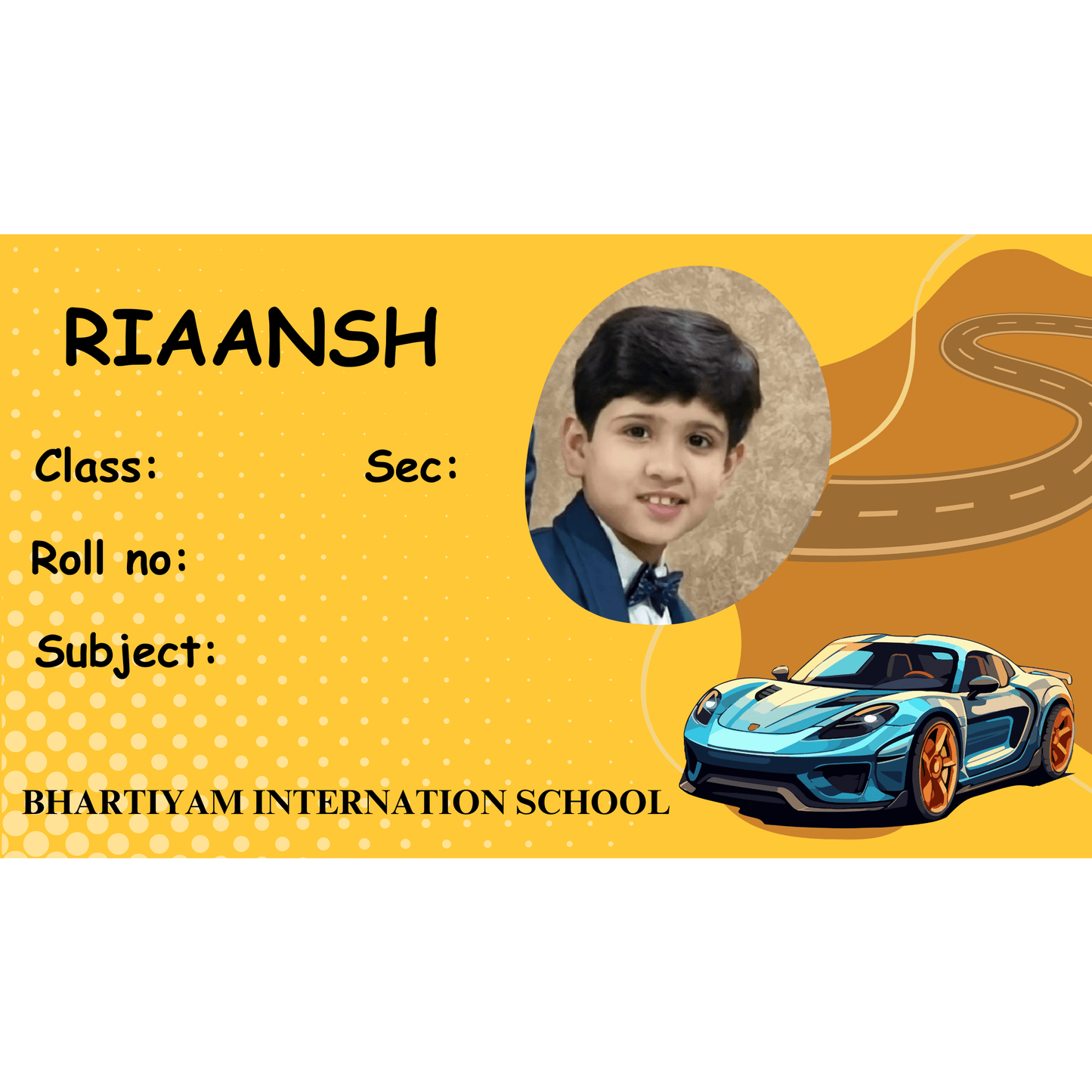 Name Sticker Collection For Books