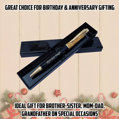 Personalized Gold Ball Pen