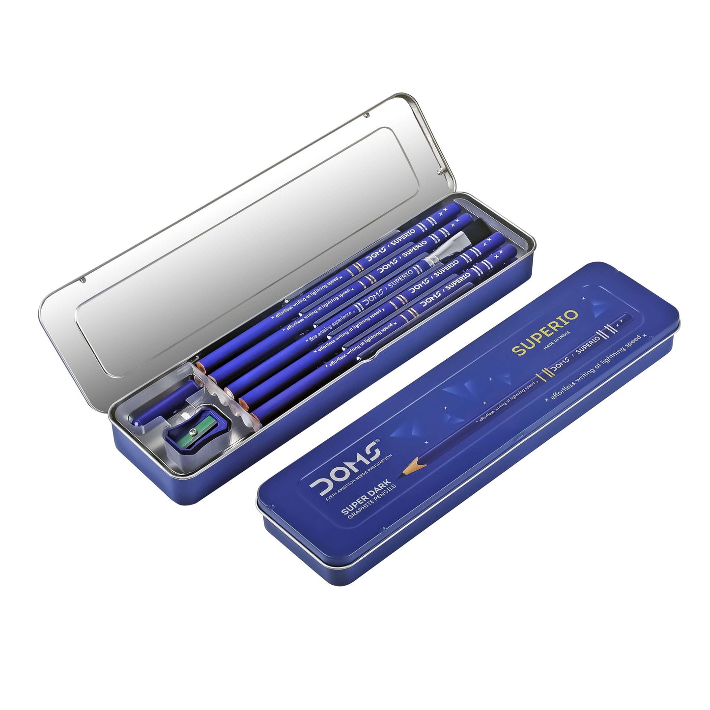 Customised DOMS Superio Pencil box with engraved Names